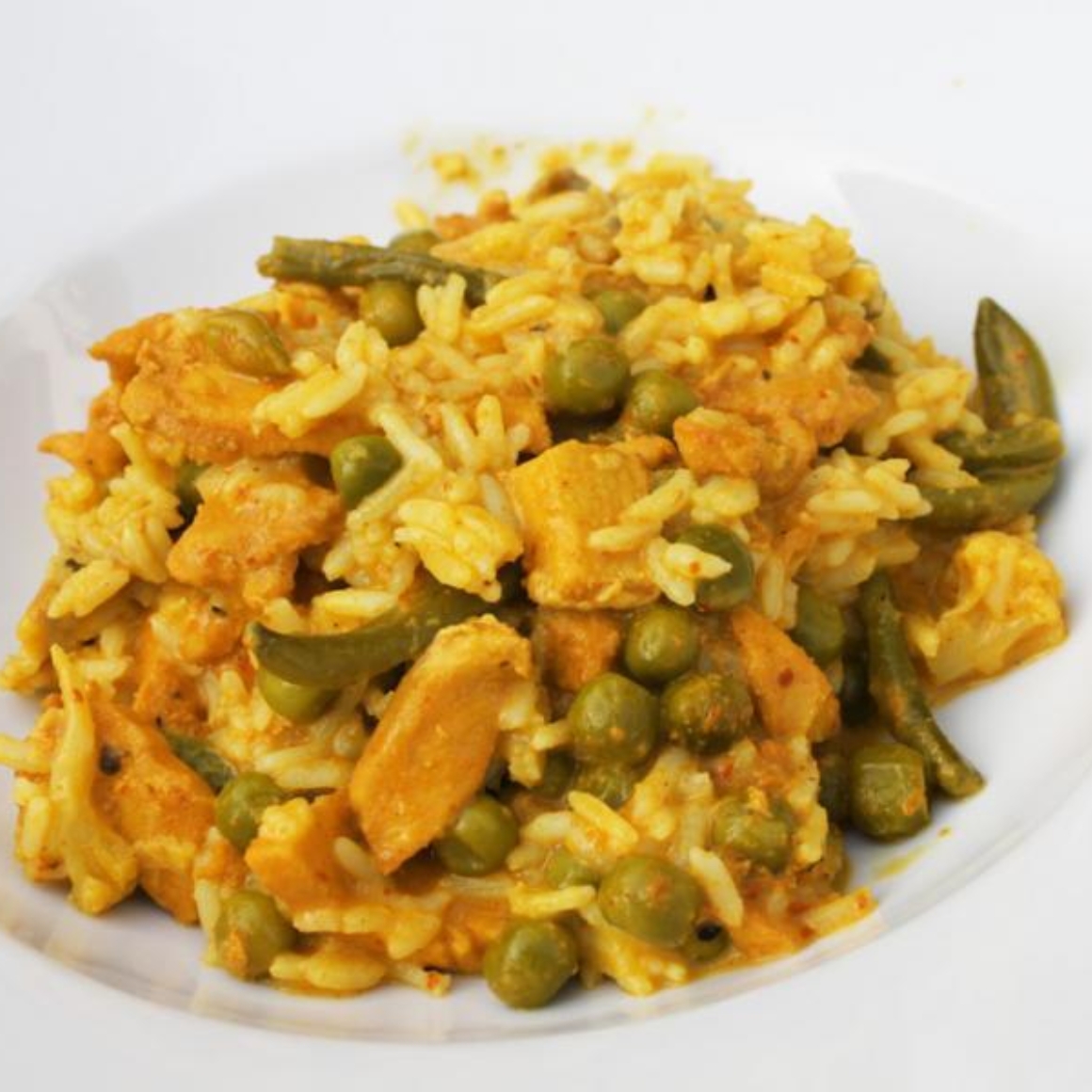 Gelbes Curry mit Poulet