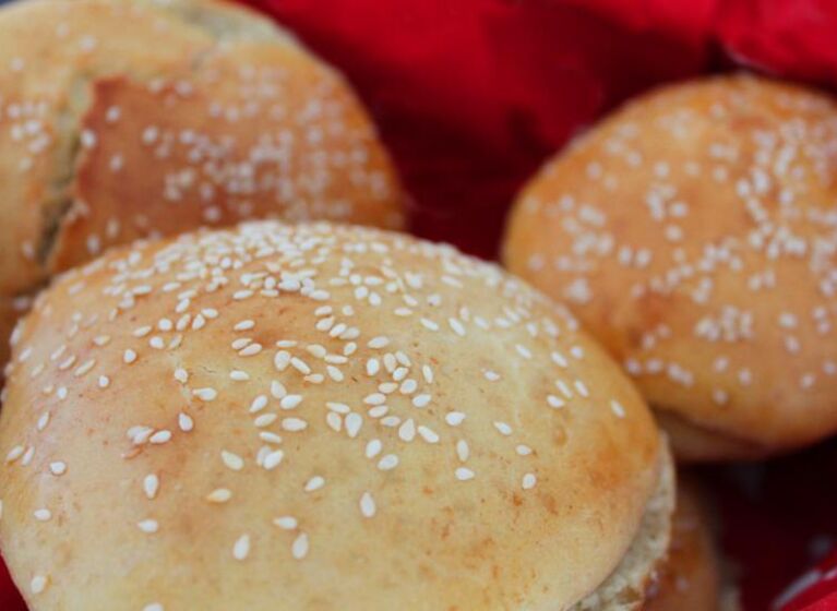 Weizenfreie Hamburger Bröchten