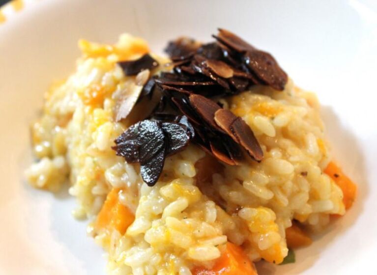 Kürbis-Risotto