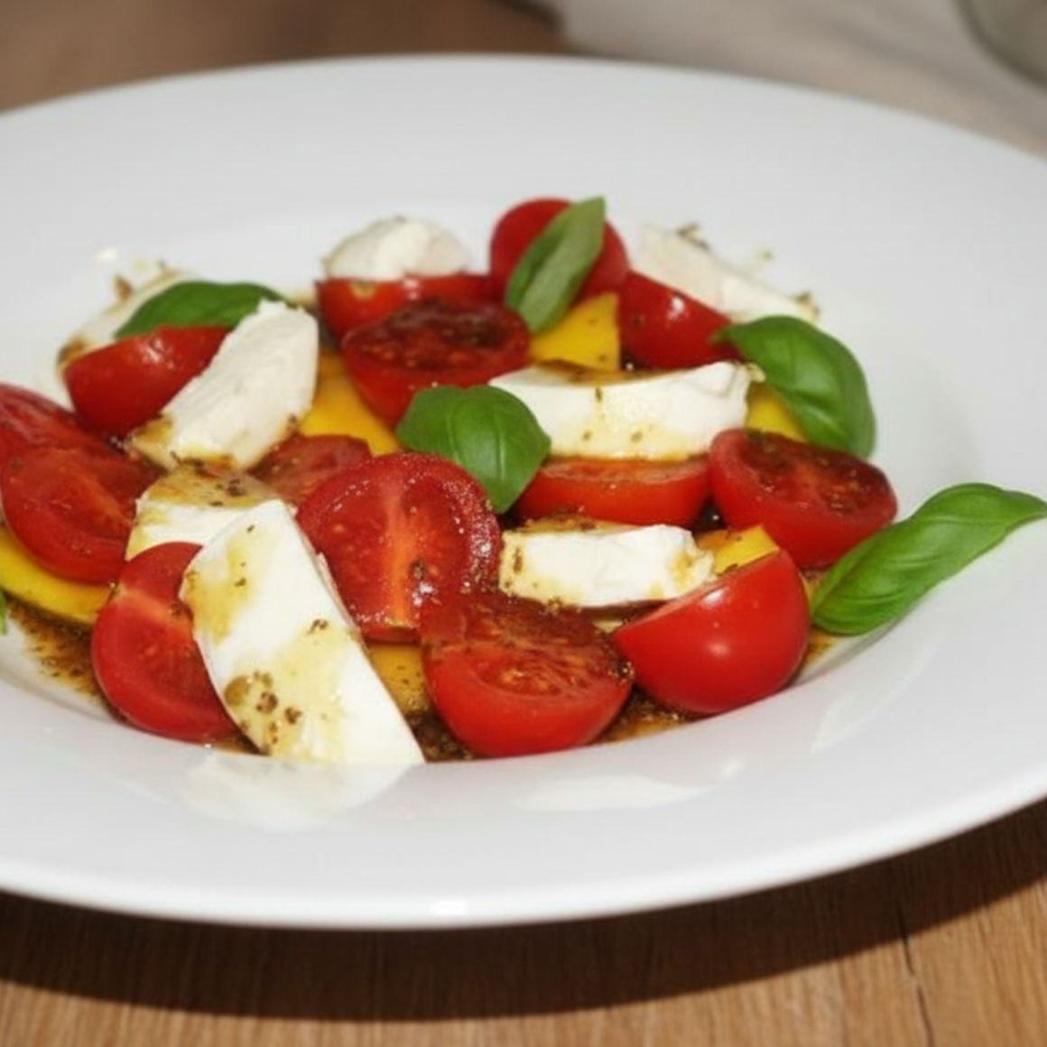 Mango Salat mit Tomaten