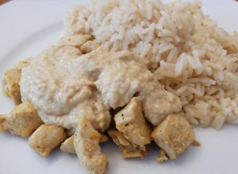 Satay Geschnetzeltes
