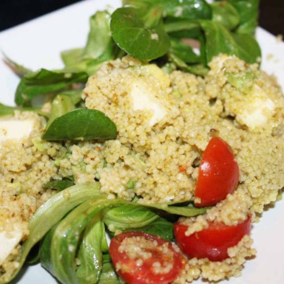 Couscous-Avocadosalat