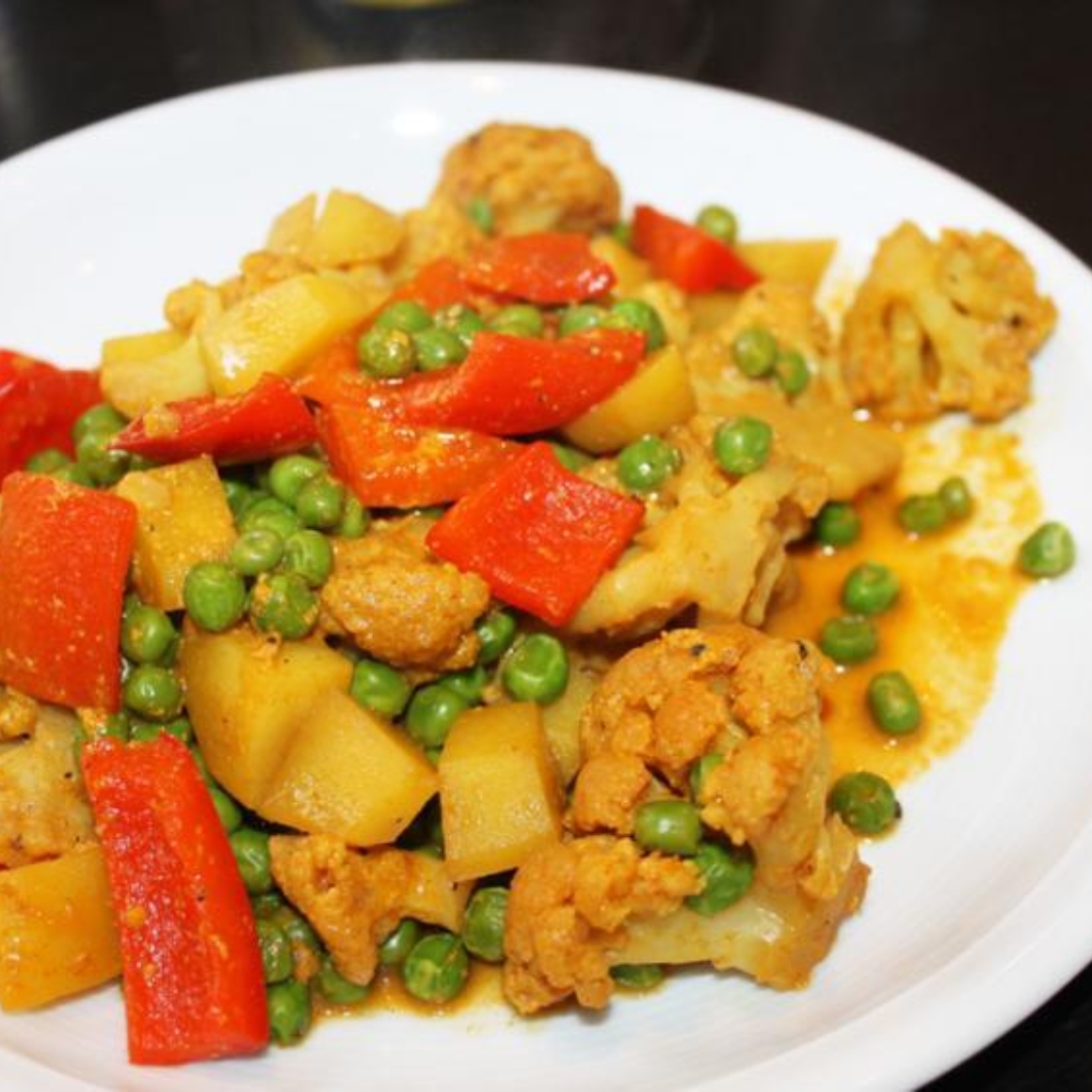 Rotes Gemüse-Curry