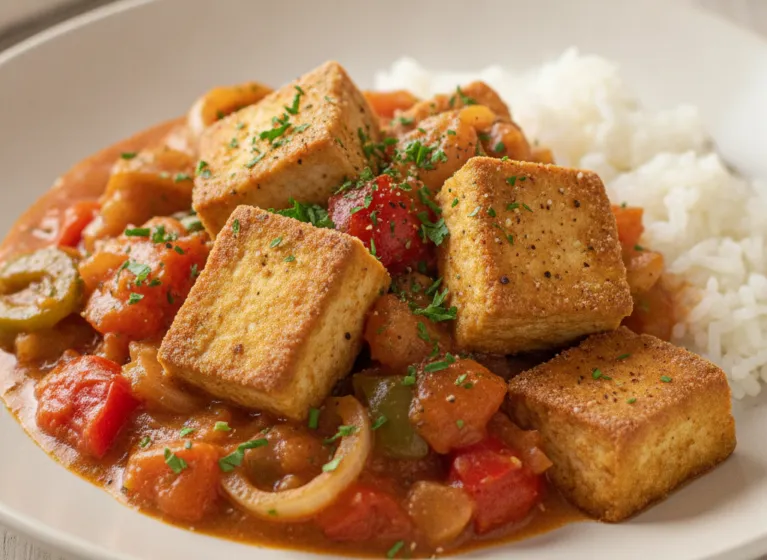Tofu-Gulasch (vegetarisch)