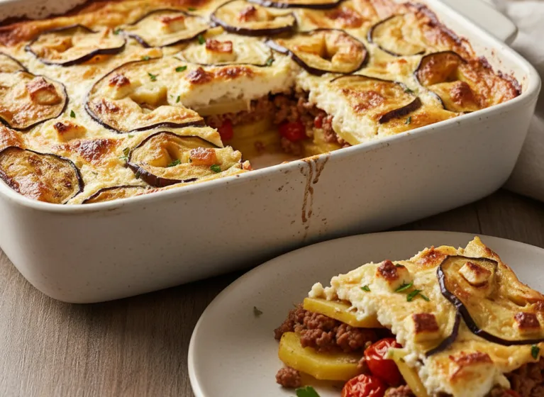 Moussaka auf schnelle Art