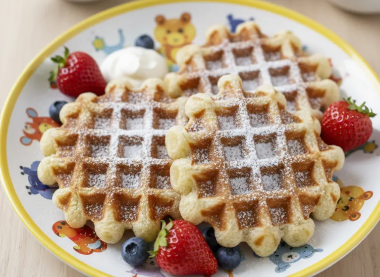 Luftige Brüsseler Waffeln
