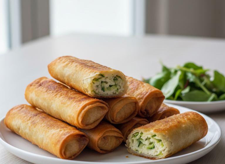 Algerische Bourek mit Kartoffel-Käse-Zucchini-Füllung