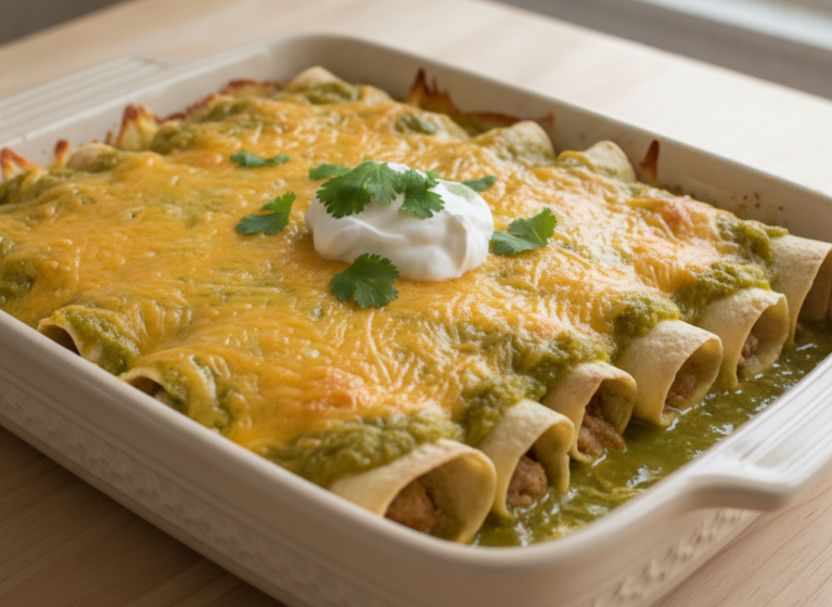 Enchiladas Verde