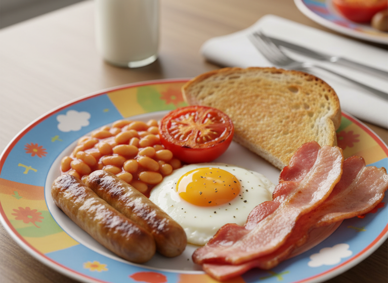 Einfaches Englisches Frühstück