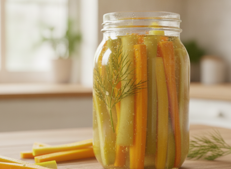 Fermentierte Gemüsesticks