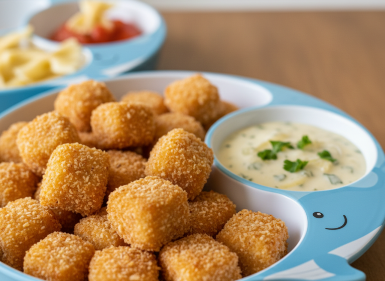 Geflügelnuggets ala Piccata Milanese