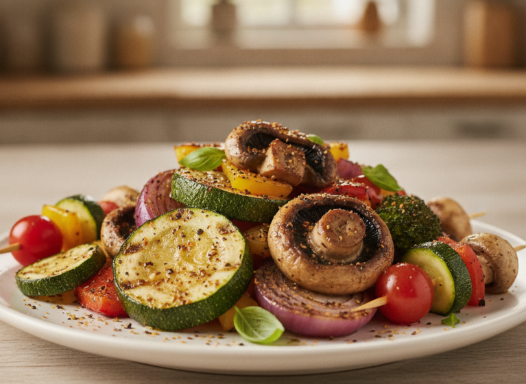 Grillgemüse mit 8 Gewürzen (vegetarisch)