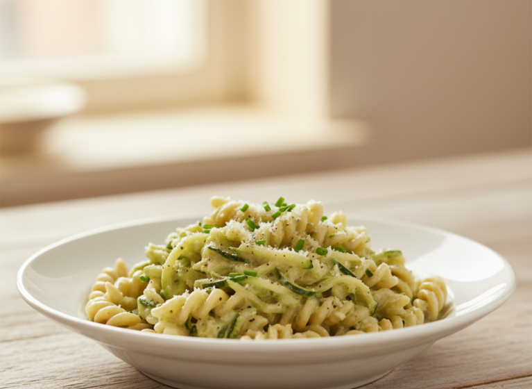 Käse-Zucchini-Sauce (vegetarisch)