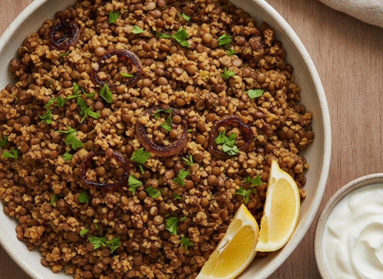 Linsenbulgur, arabisch (vegetarisch)