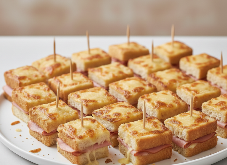 Mini Croque Monsieur Häppchen