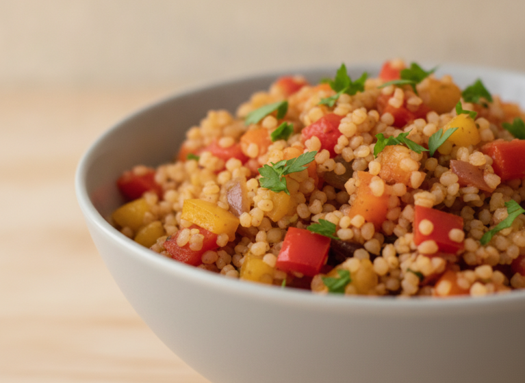 Paprika-Bulgur (vegetarisch)