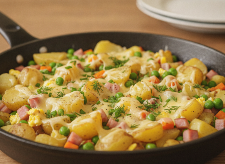 Pellkartoffel-Pfanne