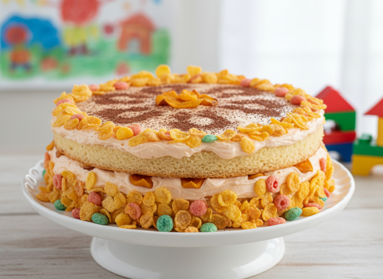 Pfirsich-Sahne-Torte
