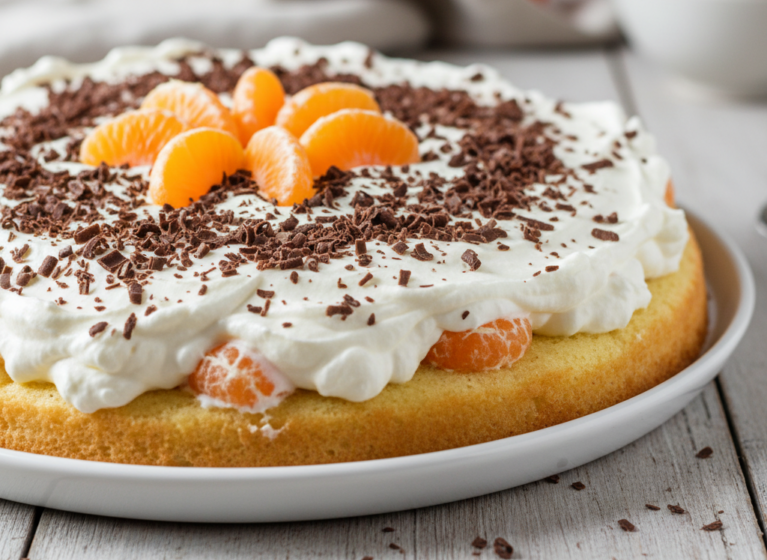 Schüttelkuchen (Mandarine oder Pfirsiche)