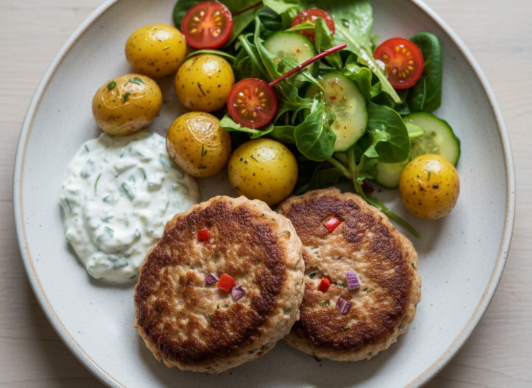 Tatar-Frikadellen (fettarm)