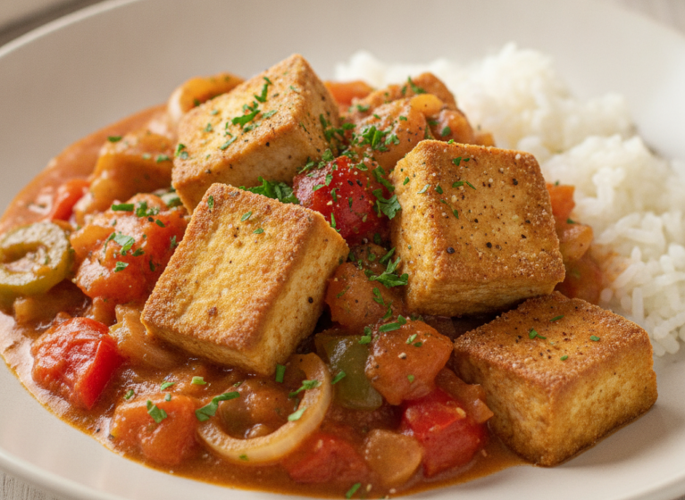Tofu-Gulasch (vegetarisch)