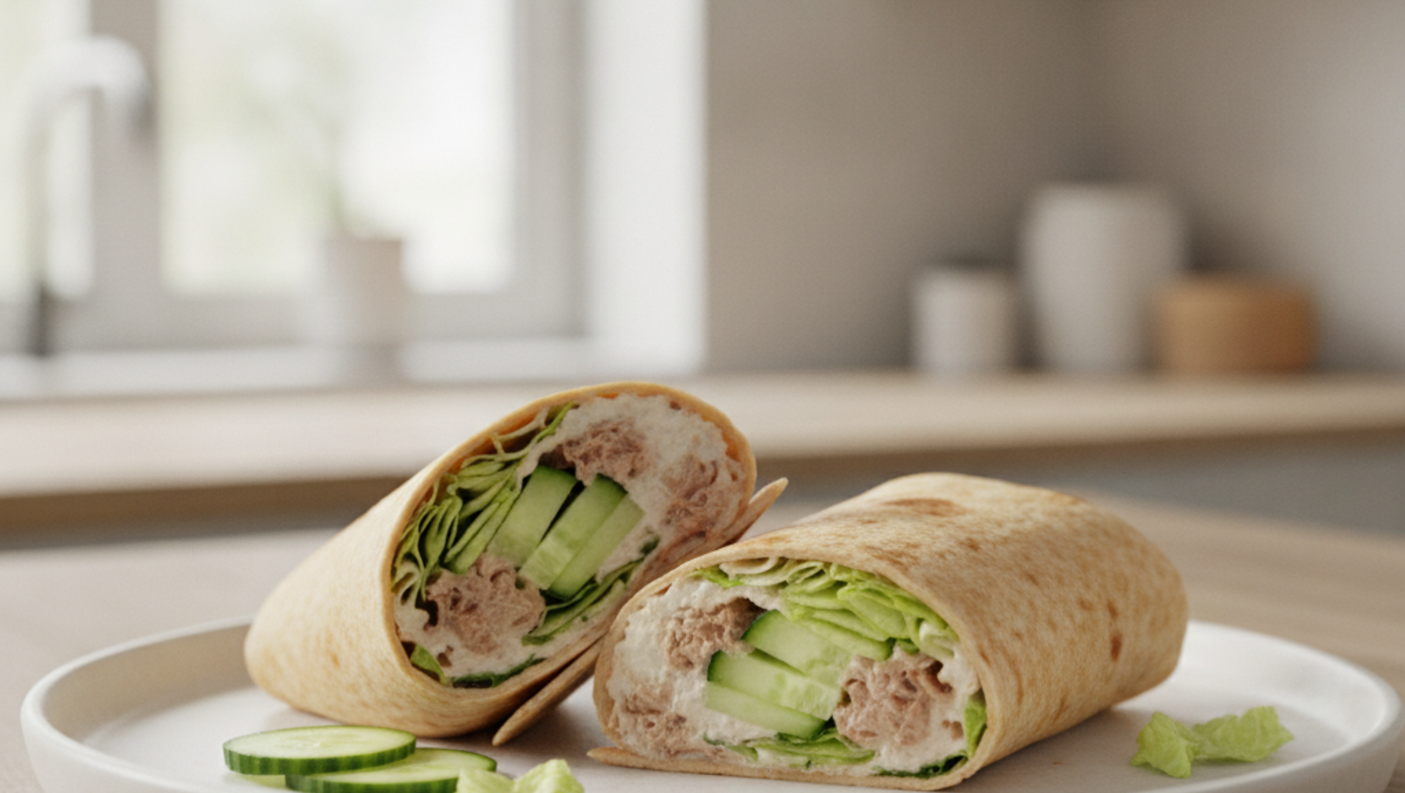 Thunfisch Wrap