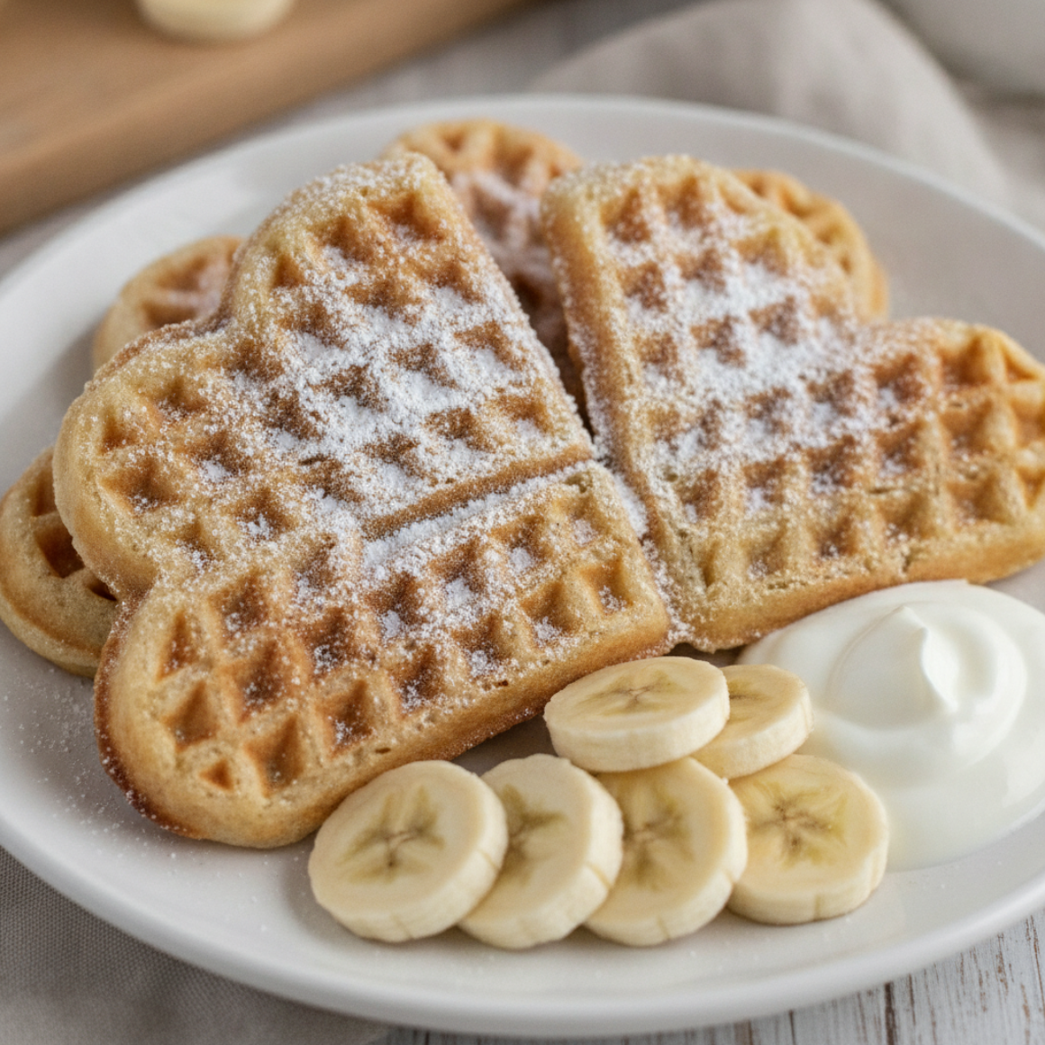 Bananenwaffeln