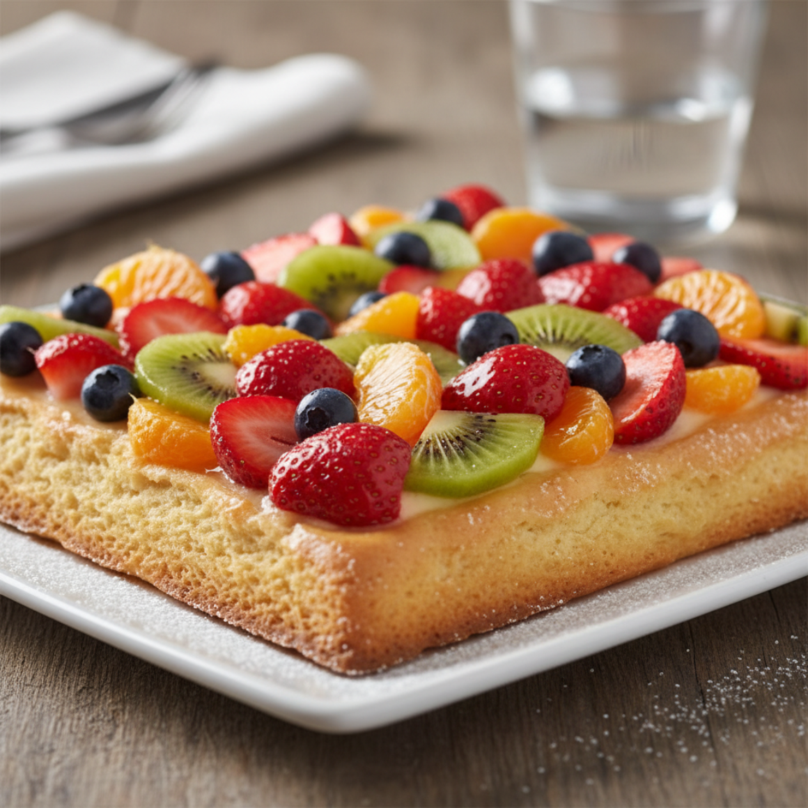 Bisquitiger Obstboden