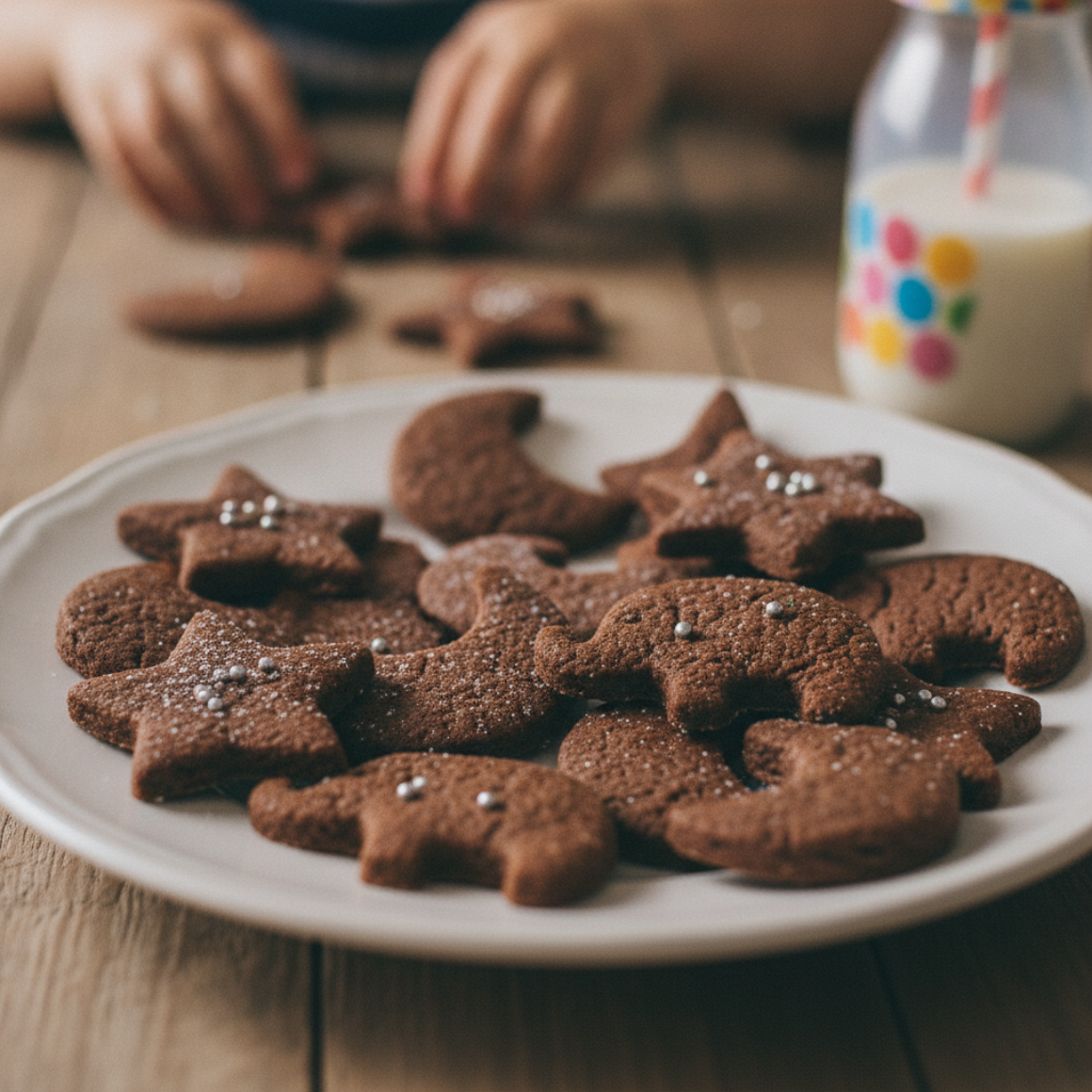 Carobkekse (Schokokekse)