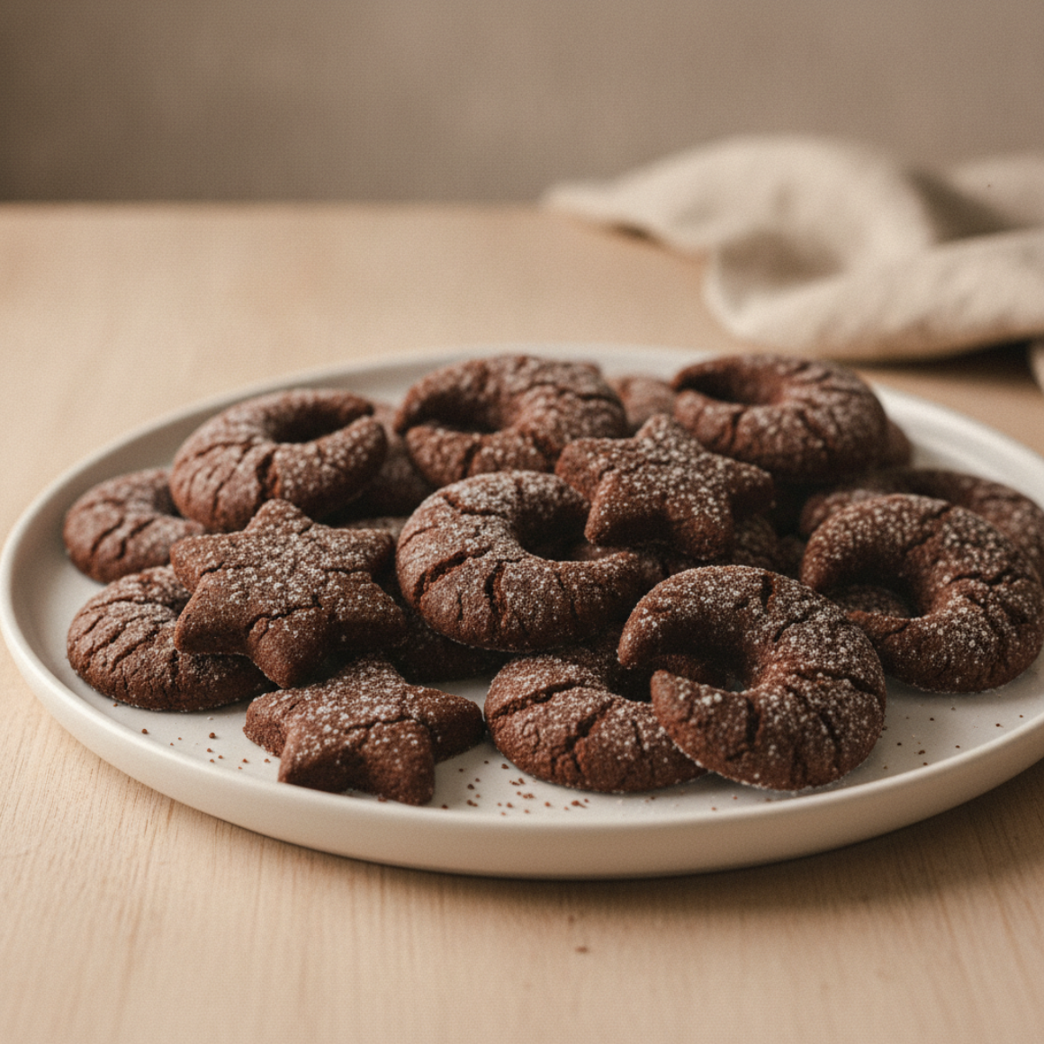 Carobkekse (Schokokekse)