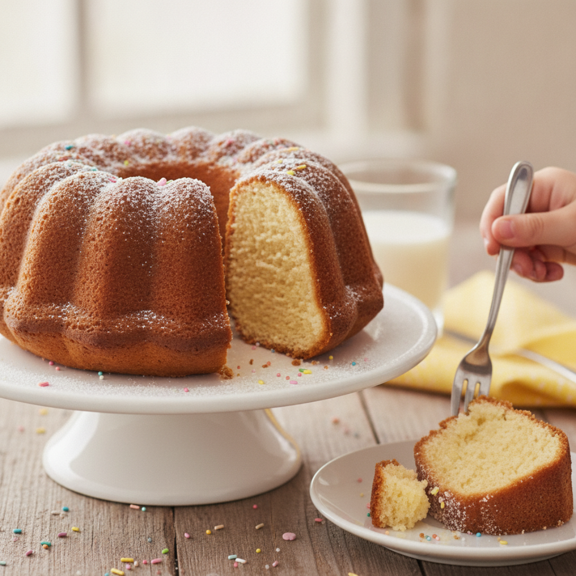 Einfacher Rührkuchen