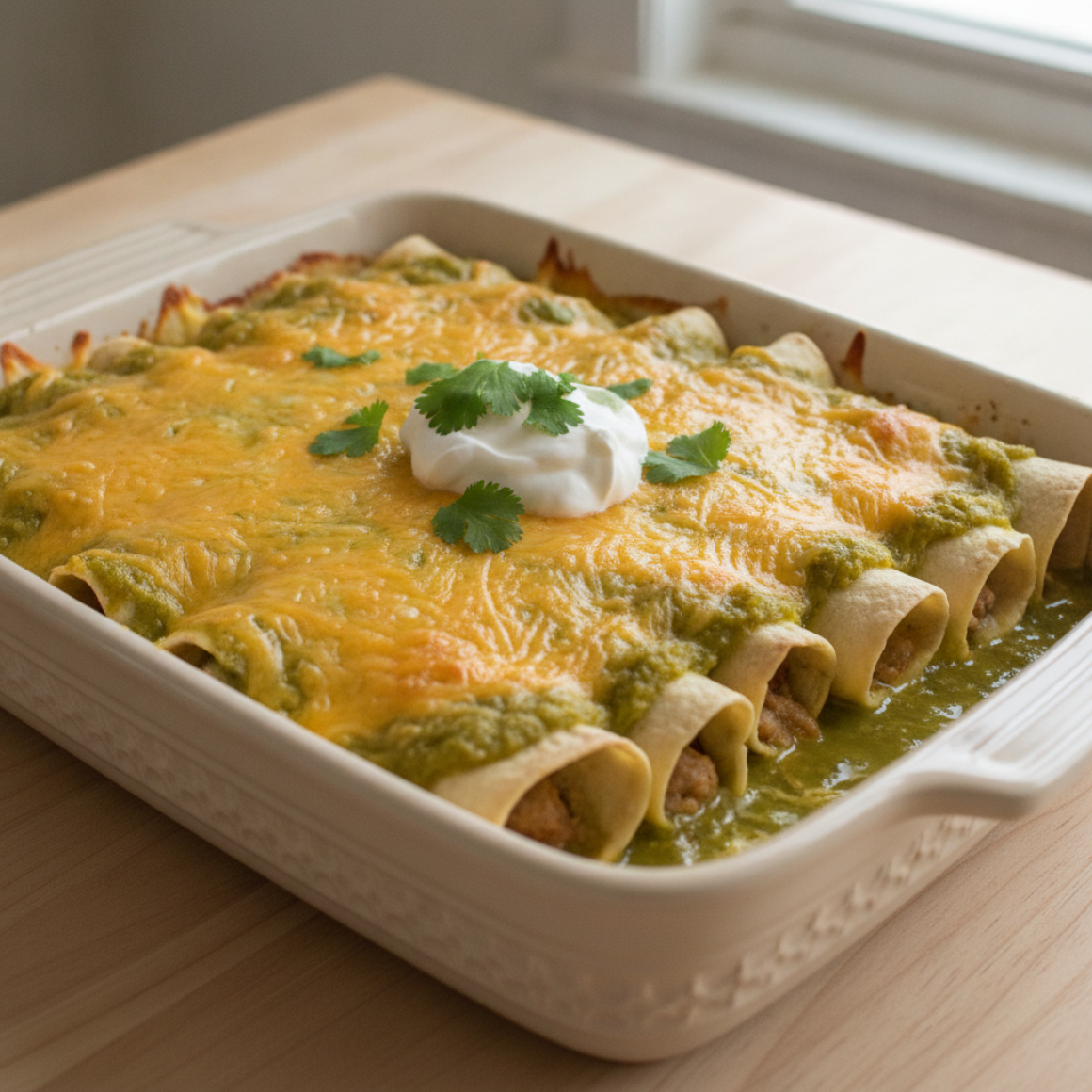 Enchiladas Verde
