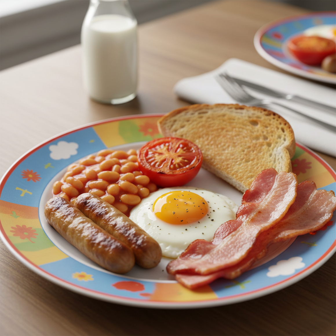 Einfaches Englisches Frühstück