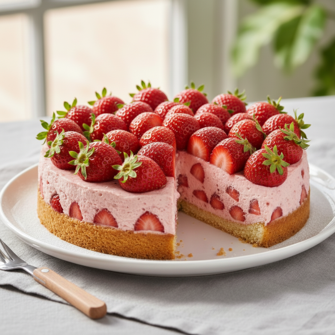 Erdbeertorte