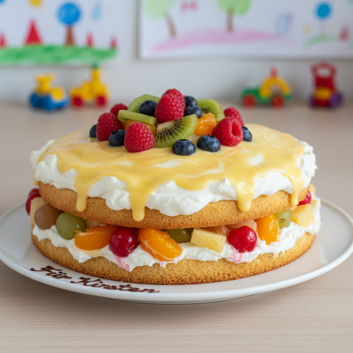 Fruchtiger Kuchen