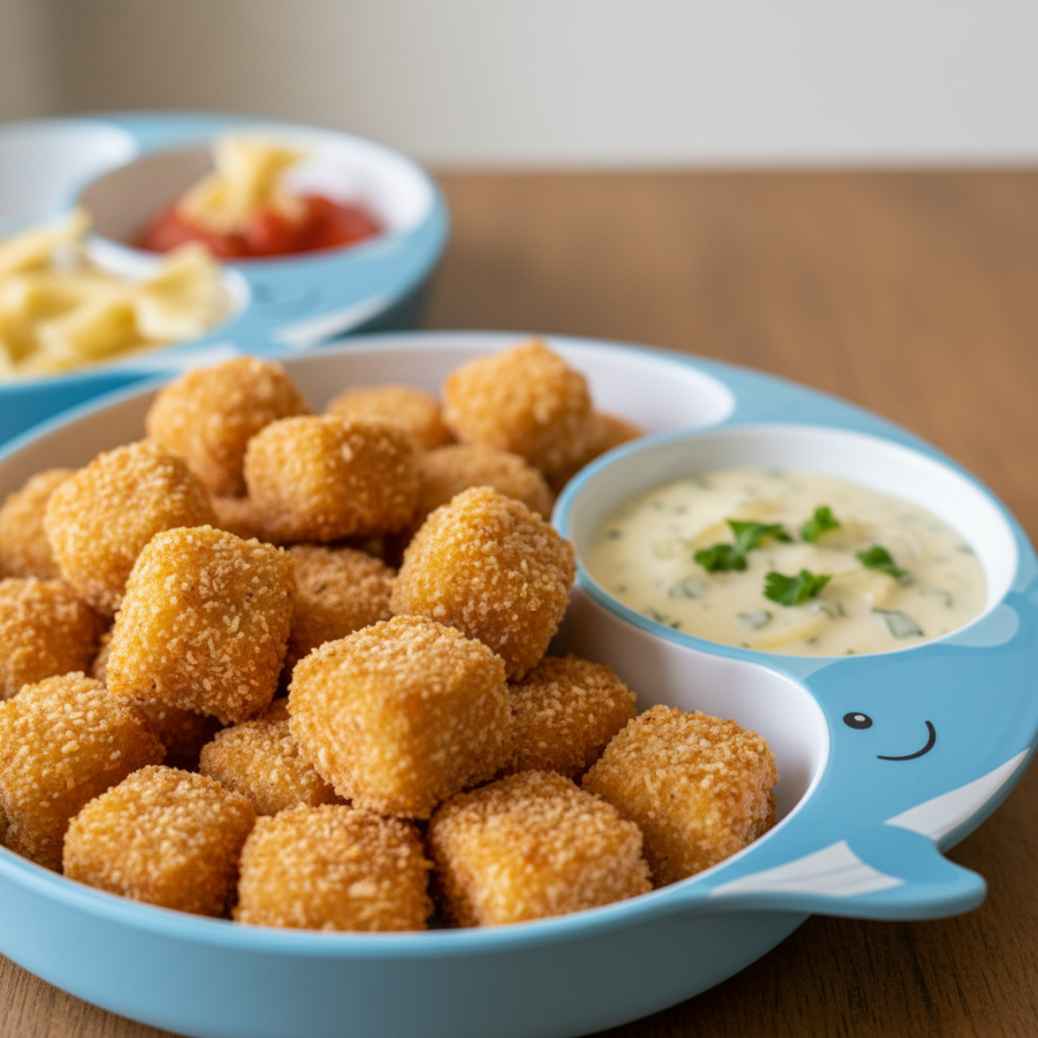 Geflügelnuggets ala Piccata Milanese