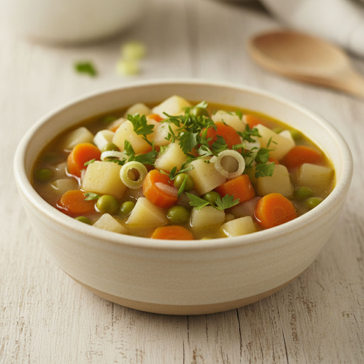 Gemüseeintopf, fein (vegetarisch)