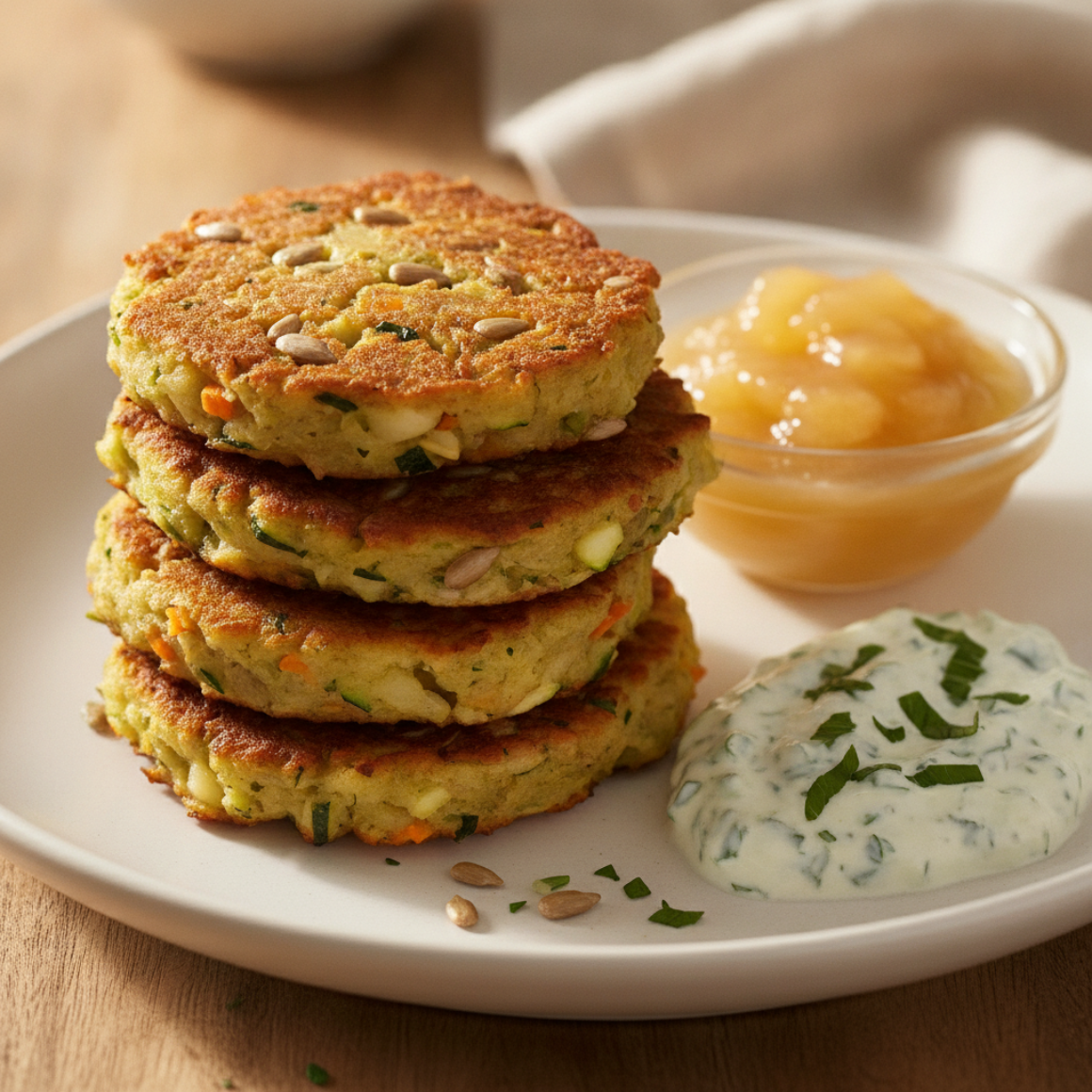 Gemüsepfannkuchen (vegetarisch)
