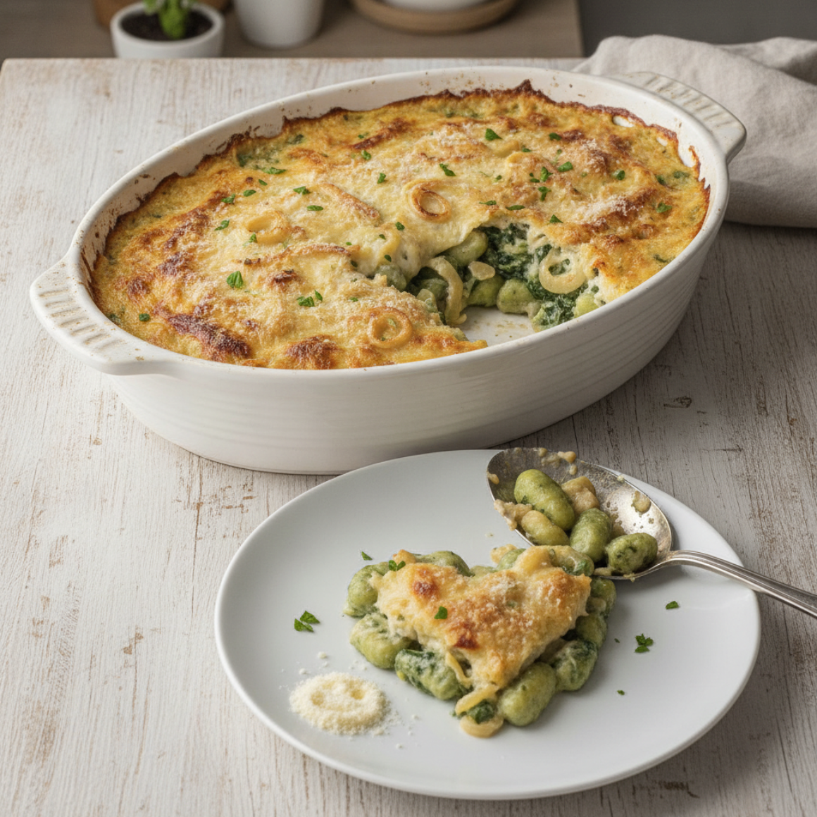 Gnocchi-Auflauf (vegetarisch)