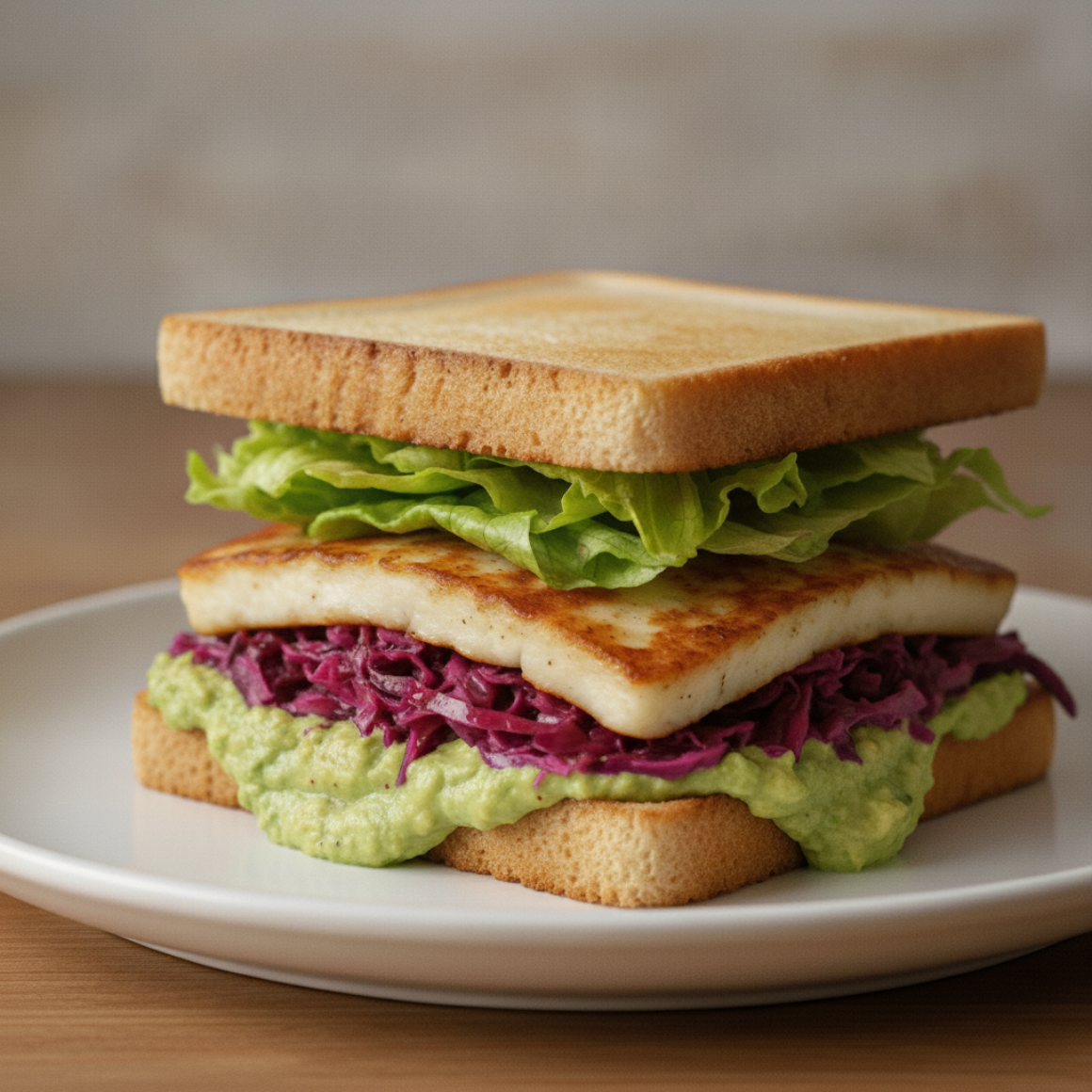 Halloumi-Sandwich Toast
