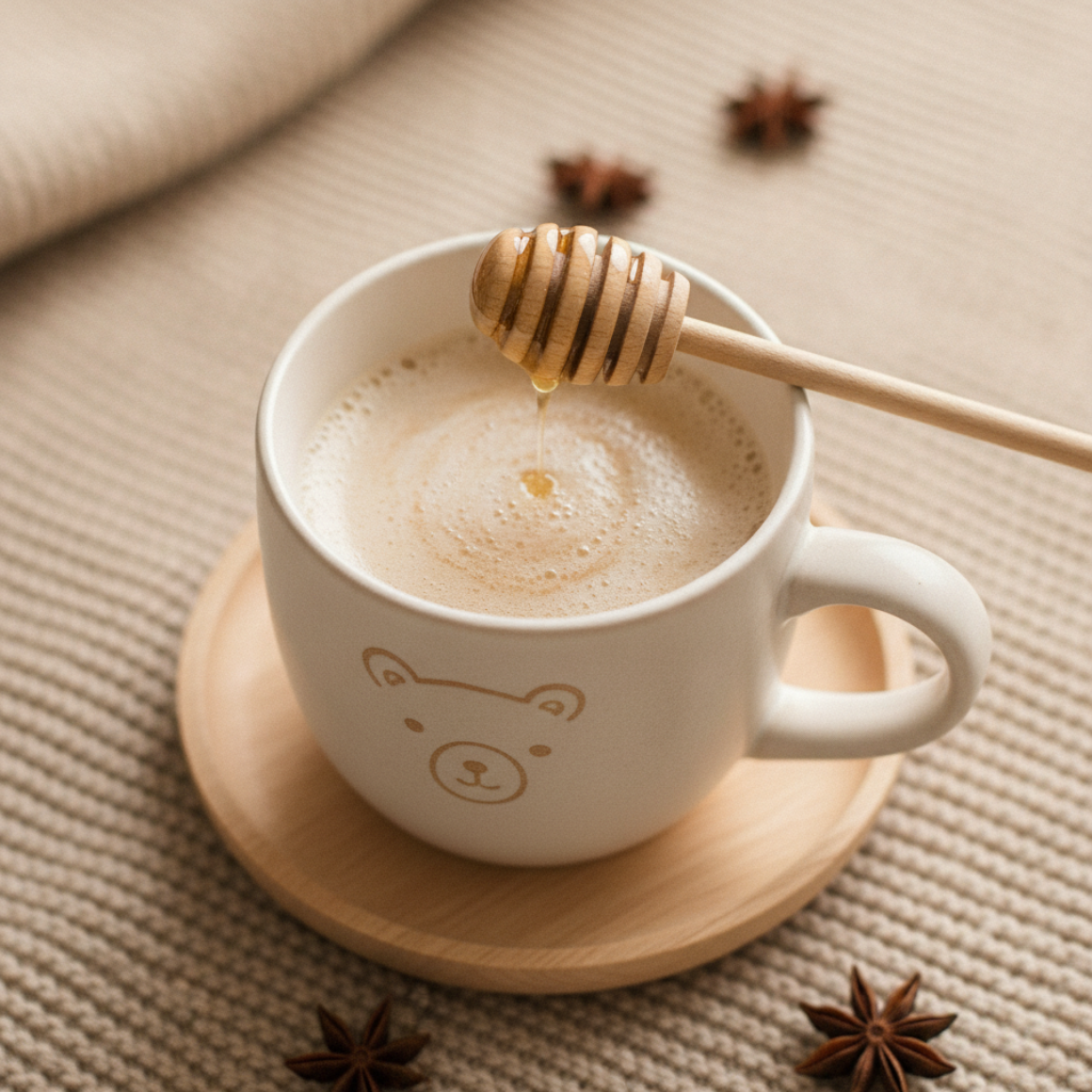 Honigmilch für Kinder