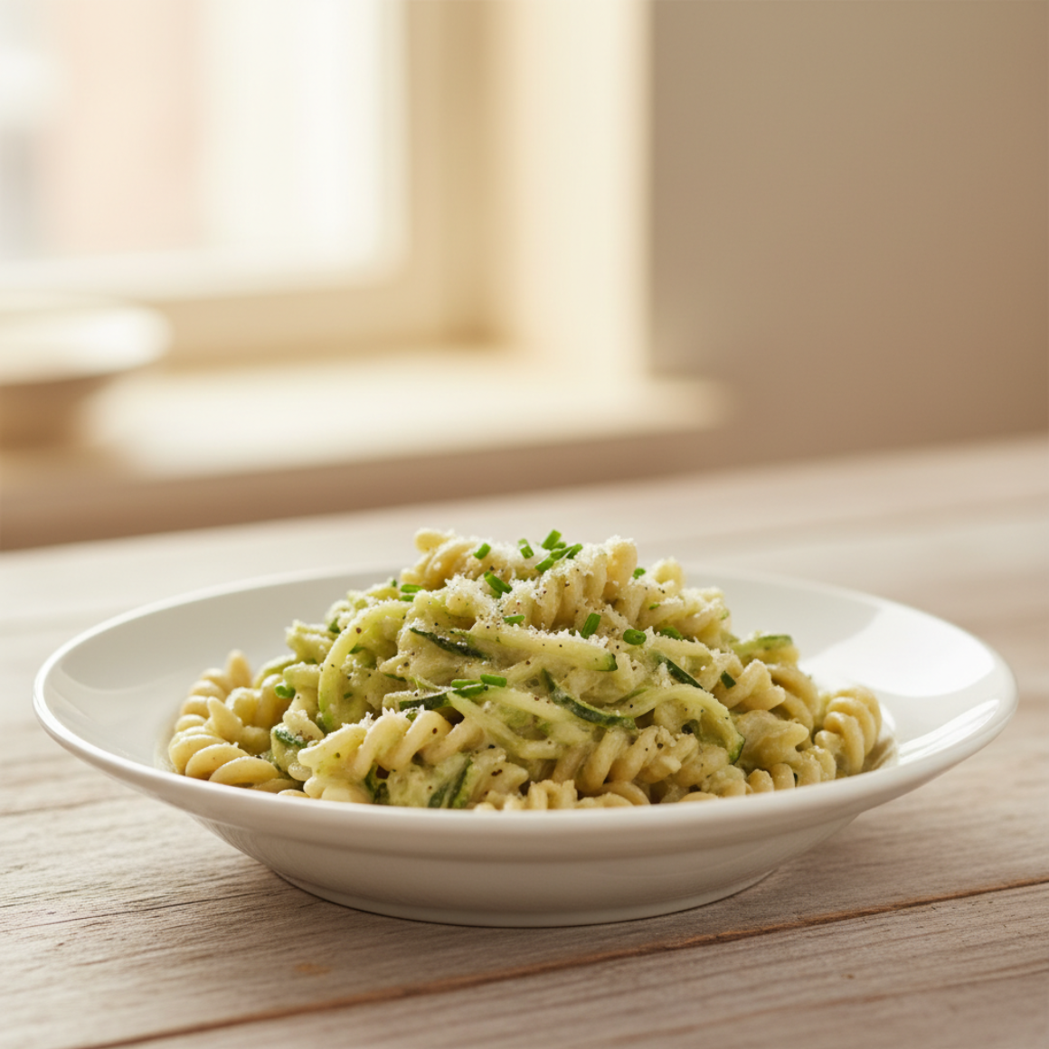 Käse-Zucchini-Sauce (vegetarisch)