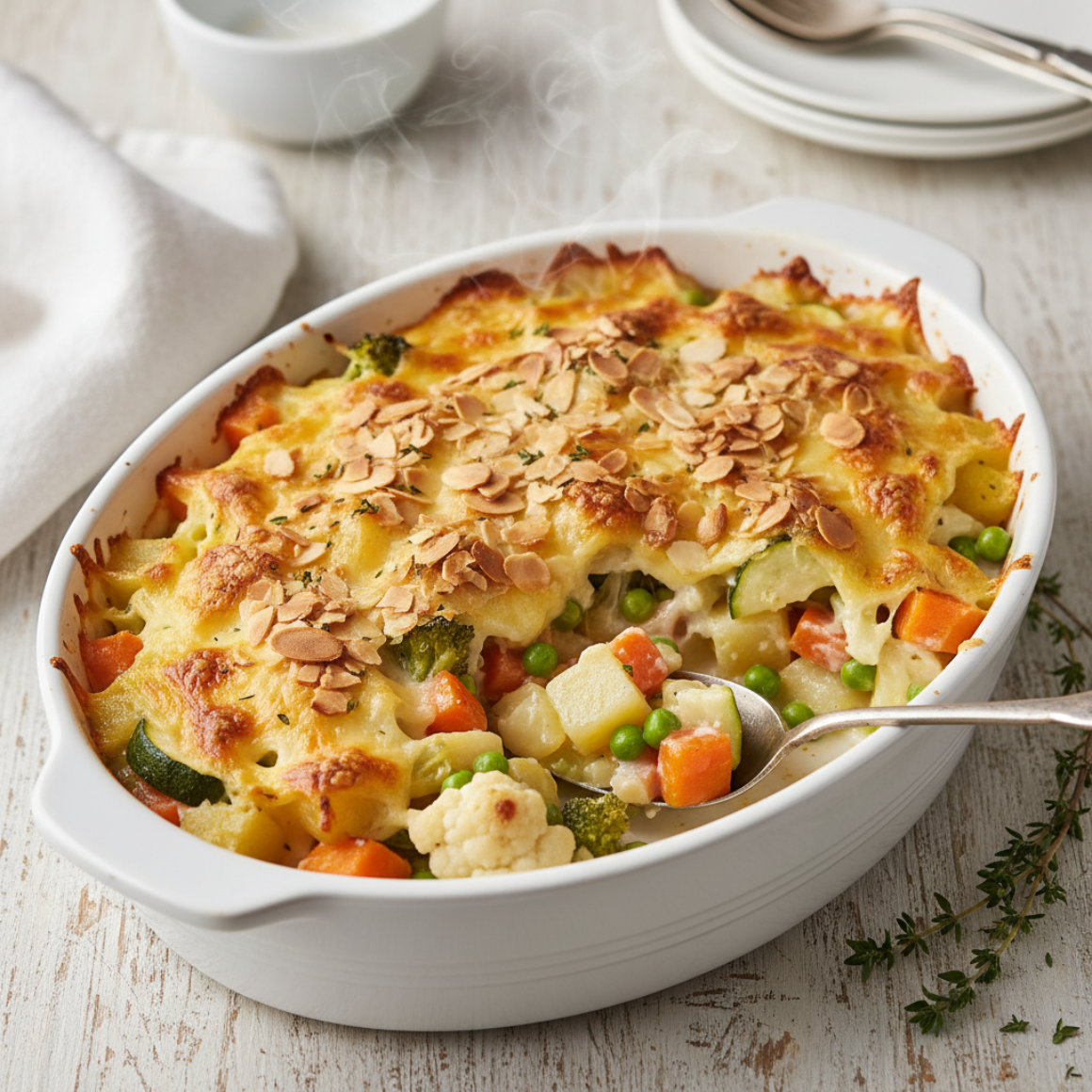 Kartoffel-Gemüse-Auflauf (vegetarisch)