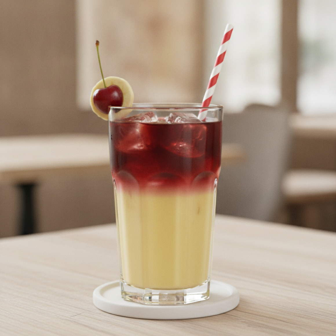 Kirsch-Bananen-Drink (Kiba)