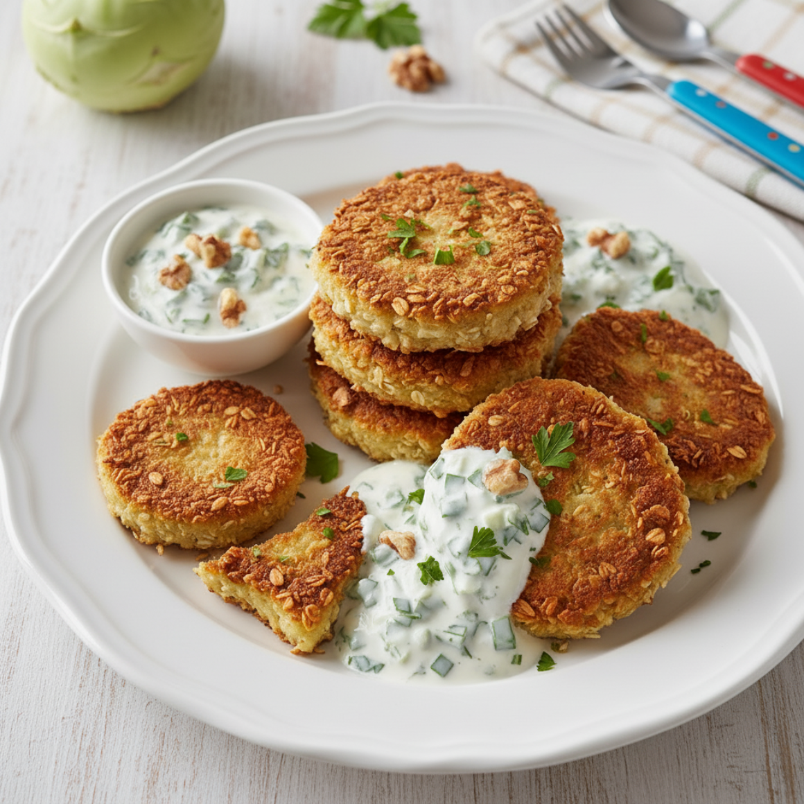 Kohlrabitaler (vegetarisch)
