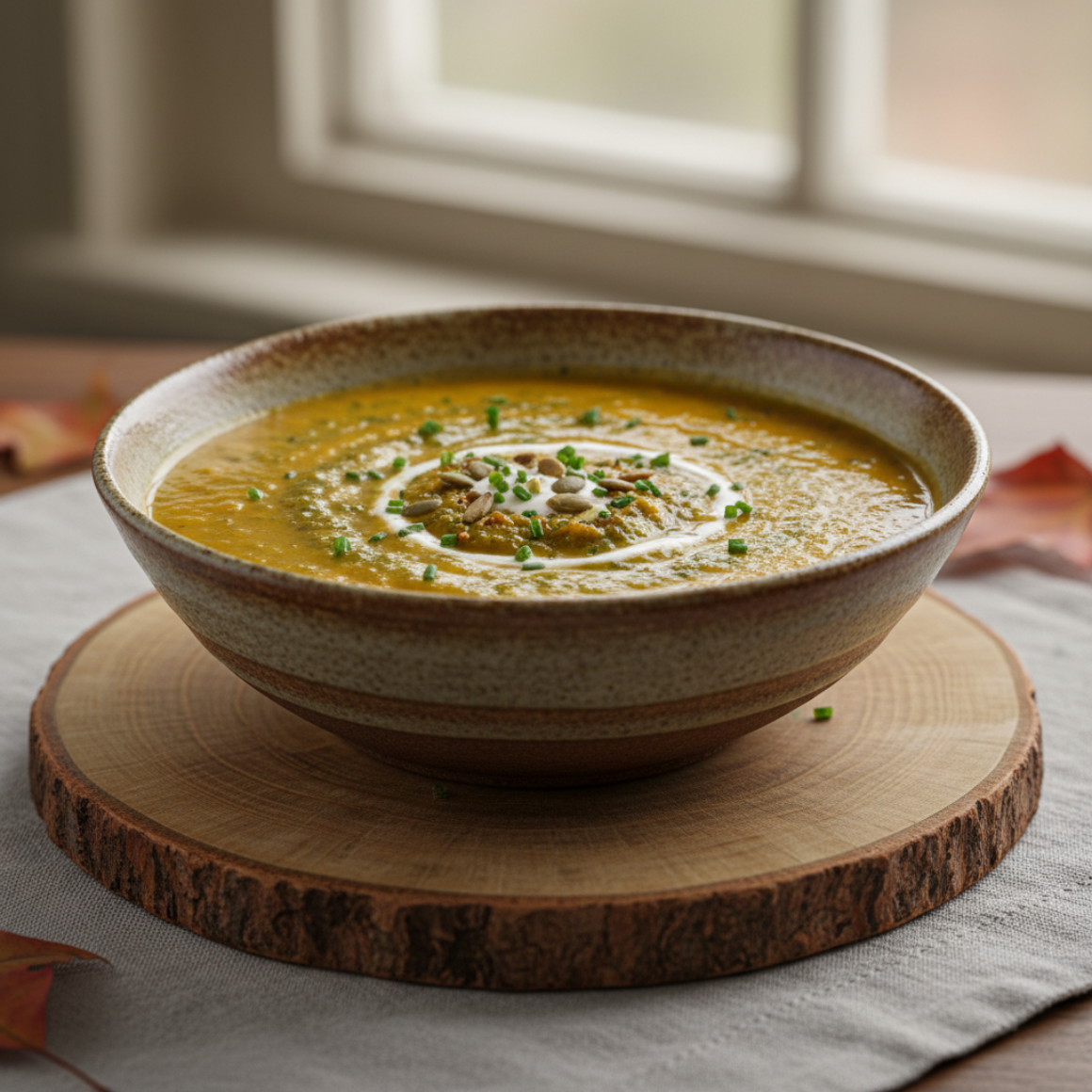 Kürbis-Broccoli Suppe