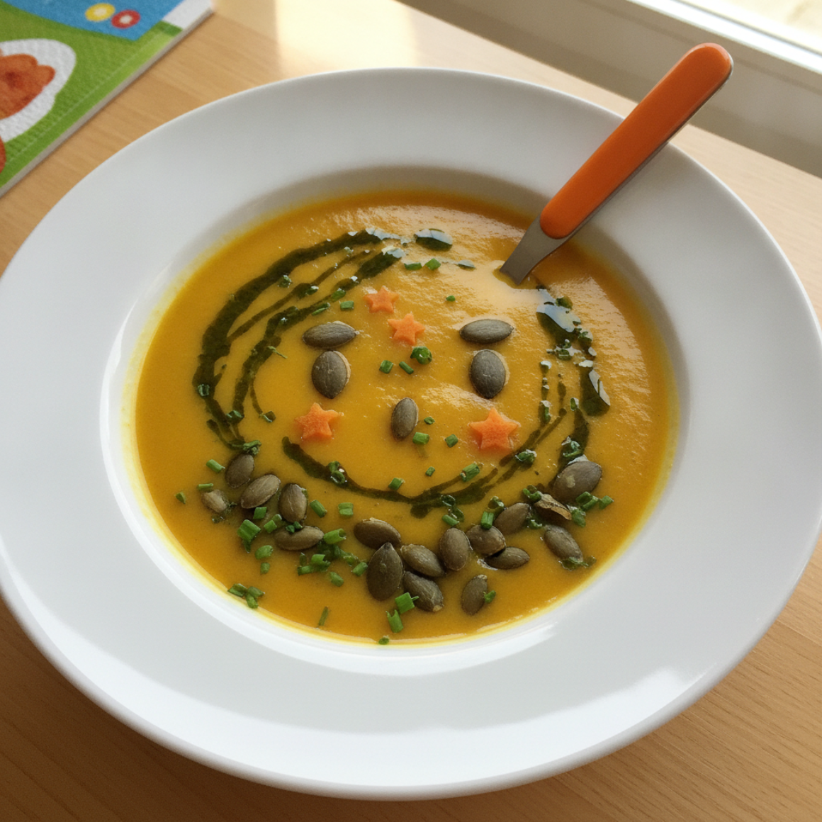 Kürbiskernsuppe (vegetarisch)