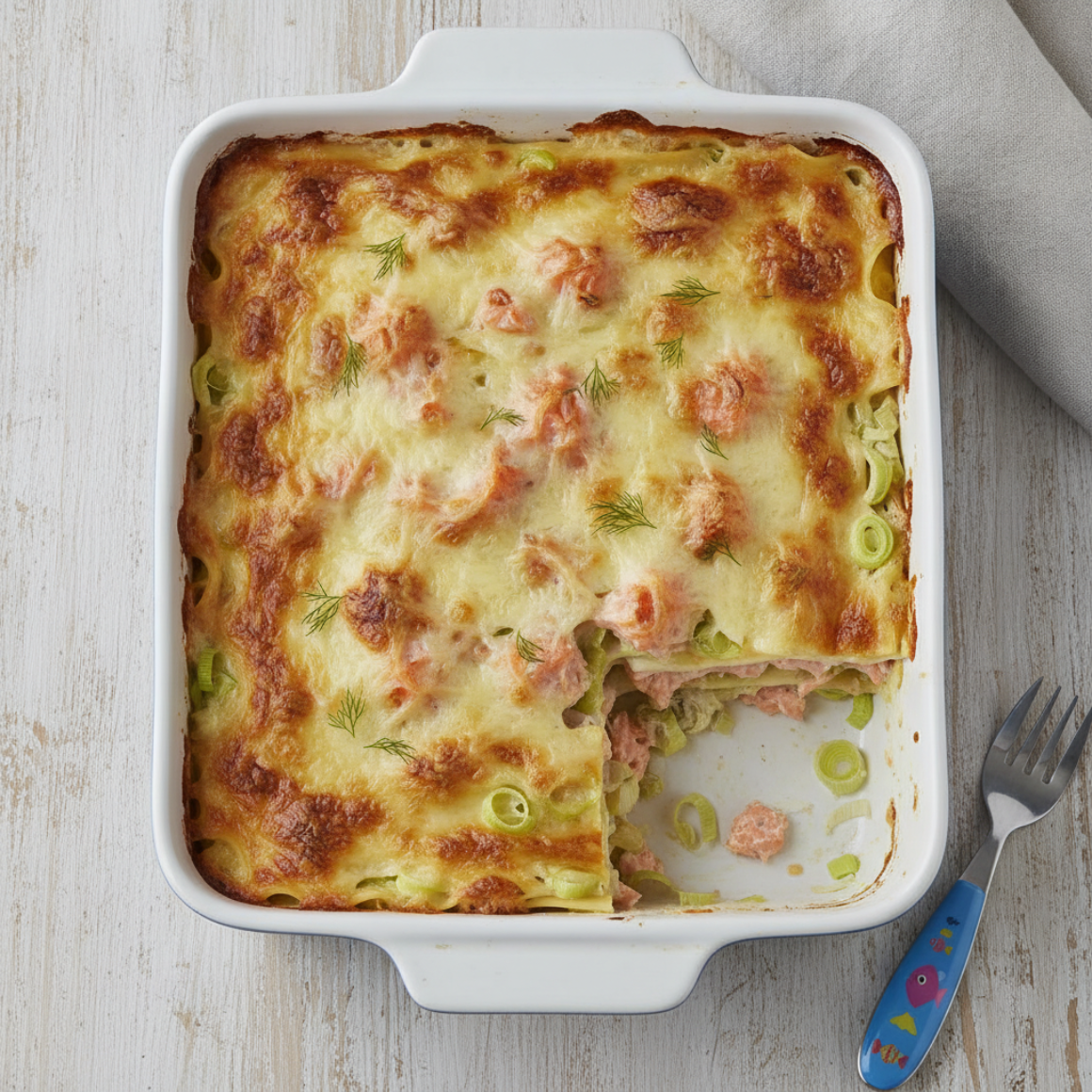 Lachs-Lasagne