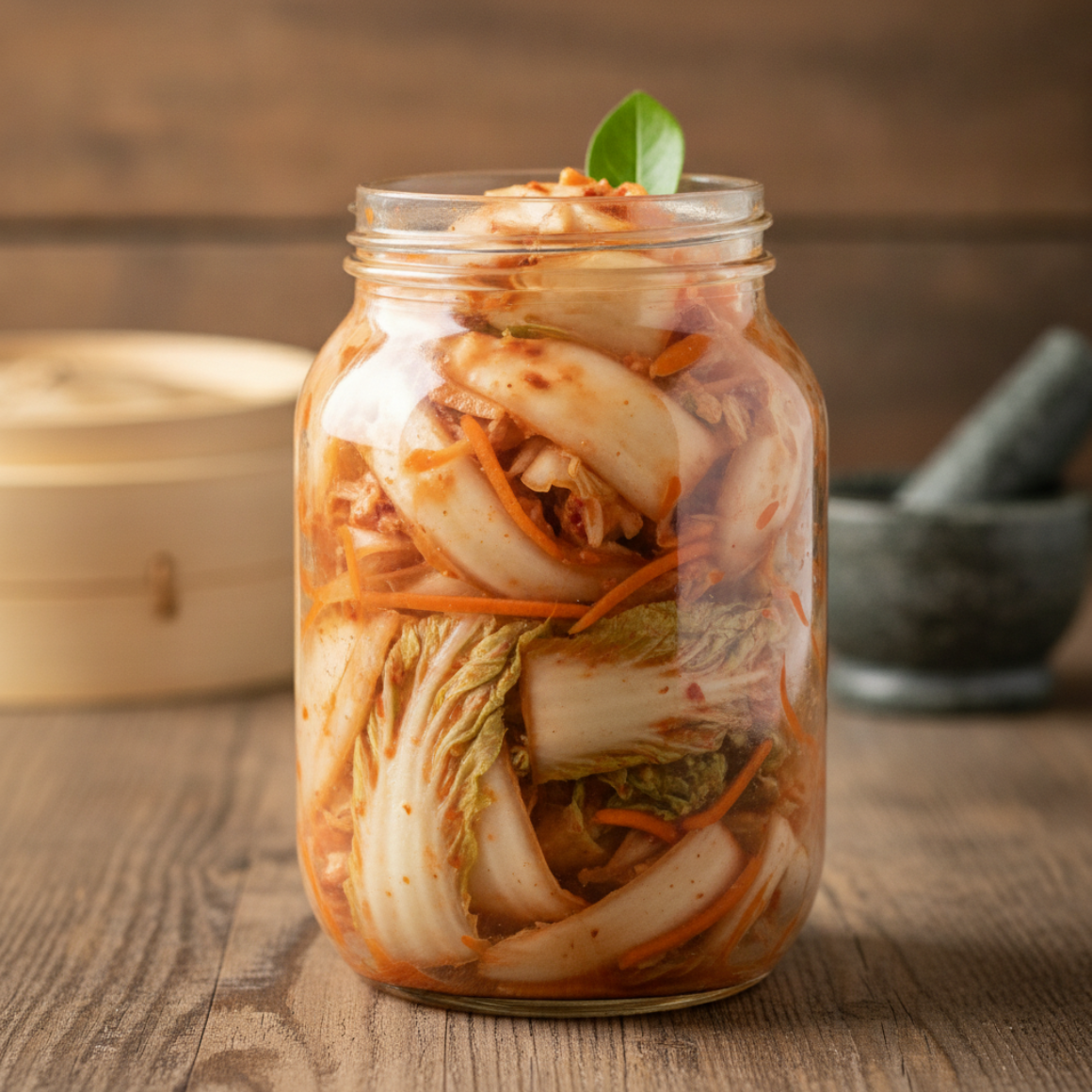 Mildes Kimchi für Kinder