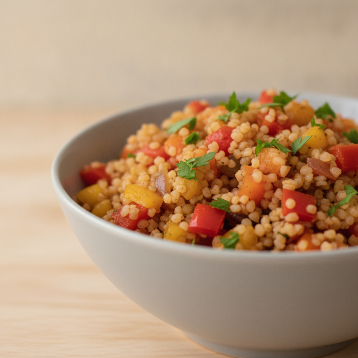 Paprika-Bulgur (vegetarisch)